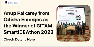 Anup Paikarey from Odisha Emerges as the Winner of GITAM SmartIDEAthon 2023; Check Details Here